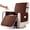 Brown, variant on Recliner Chair Covers,Waterproof Couch Covers Machine Washable Sofa Cover with Pockets, Gidhire Couch Slipcover Non Slip Furniture Protector for Pets Dogs Living Room (Gray, 23")