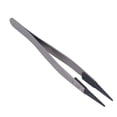 thumbnail image 3 of Elbow Tweezers, Plastic Tipped Tweezers 4 Screws Fixing Comfortable Grip Interchangeable Tip  For Electronic Repair, 3 of 8