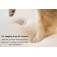 thumbnail image 5 of Paw Brands Dog Bed Faux Fur Memory Foam Pet Bed Gray Rectangle 40L X 25W inches, 5 of 6