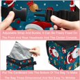thumbnail image 4 of Santa Claus Car Trash Can: Foldable with Lid, Leak-Proof, Hanging Storage Bag - Trash Can for Car, Car Garbage Can, 4 of 6