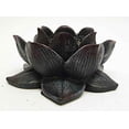 thumbnail image 2 of Eastern Enlightenment Zen Buddha Lotus Blossom Flower Incense Holder Burner Figurine Home Decor Spiritual Serenity Meditation, 2 of 3