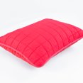 thumbnail image 2 of Flxxie Quilted Pillow Shams Ultra Soft and Warm Pillowcases Set of 2 (Standard, Red), 2 of 5