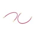 thumbnail image 2 of Unique Bargains 6pcs Rose Red Universal Battery Inverter Wire Power Transfer Cable for Cars, 2 of 3