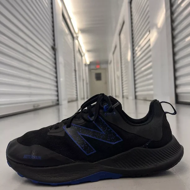 New Balance Nitrel V4 MTNTRBC4 Black Running Shoes Sneakers Mens US Size 11 4E