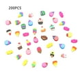thumbnail image 2 of Perles en Argile Polymère DIY 200 Pcs Perles Intercalaires Colorées Perles Souples pour Bracelets, 2 of 10