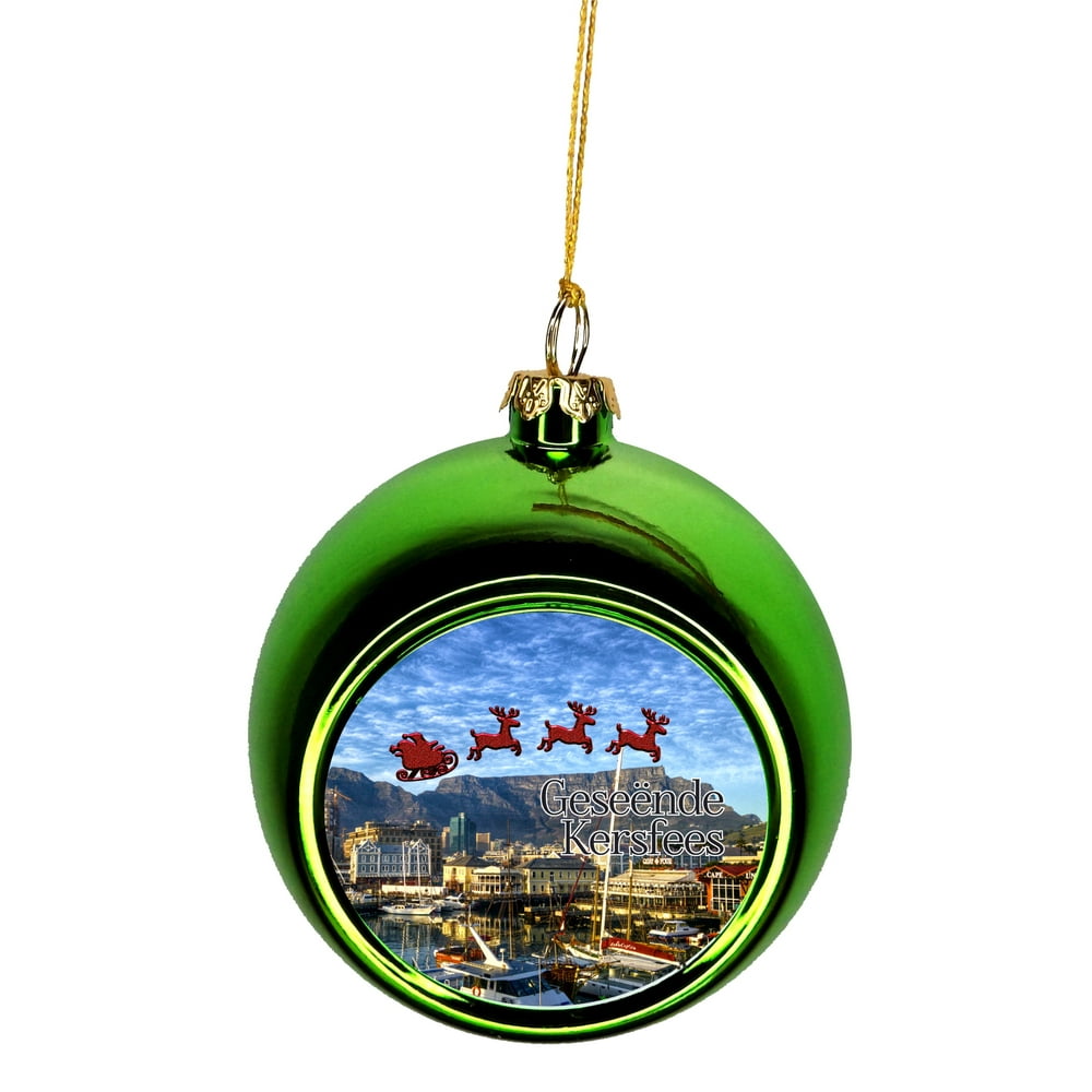 Cape Town South Africa Ornament South African Christmas Ornament South