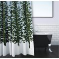 thumbnail image 3 of Simply Daisy 70" W x 73" H Hidden Forrest Floral Print Polyester Shower Curtain, Green, 3 of 3