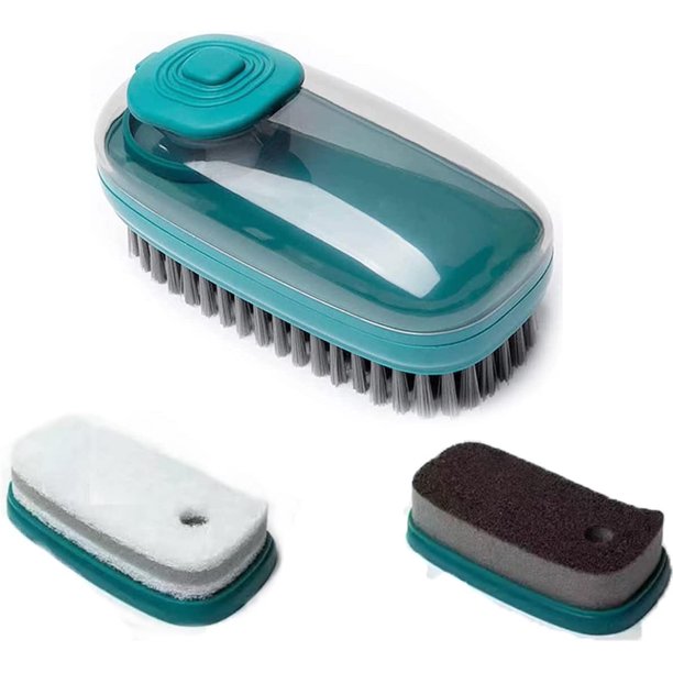 Cepillo mate de alta calidad para dispensador de jabón Sanheyi, adecuado para lavar platos, ollas, baños, cocinas, ropa suave y zapatos
