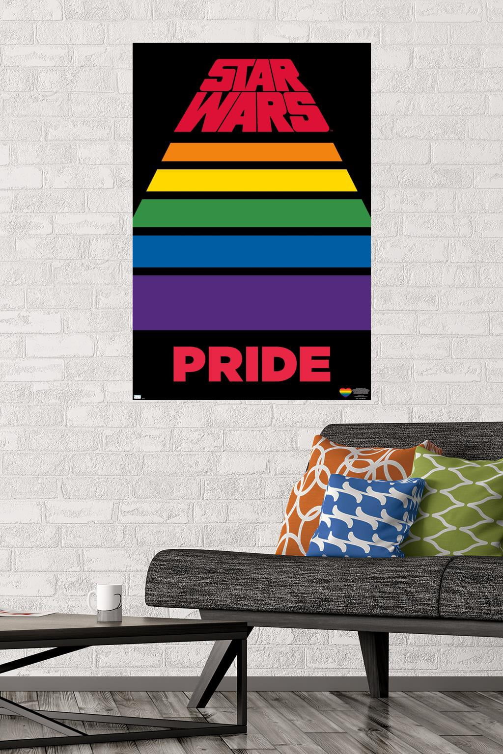 Star Wars: Saga - Scroll Pride Wall Poster, 22.375" x 34"