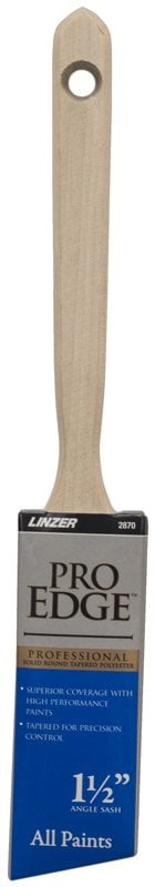 Linzer Pro Impact 2 1//2 in W Angle Trim Paint Brush