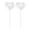 Clear, variant on Heart Plant Watering Globes Set Water Globes Plant Watering Bulb Self-Watering Globes for Indoor Plant Flowers Outdoor