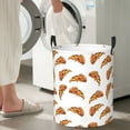 thumbnail image 4 of Delicious Pizza Laundry Basket, Laundry Hamper Waterproof Laundry Bag Clothes Hamper Laundry Bin with Handles for Bedroom, Living Room, Kids Room-#, 4 of 5