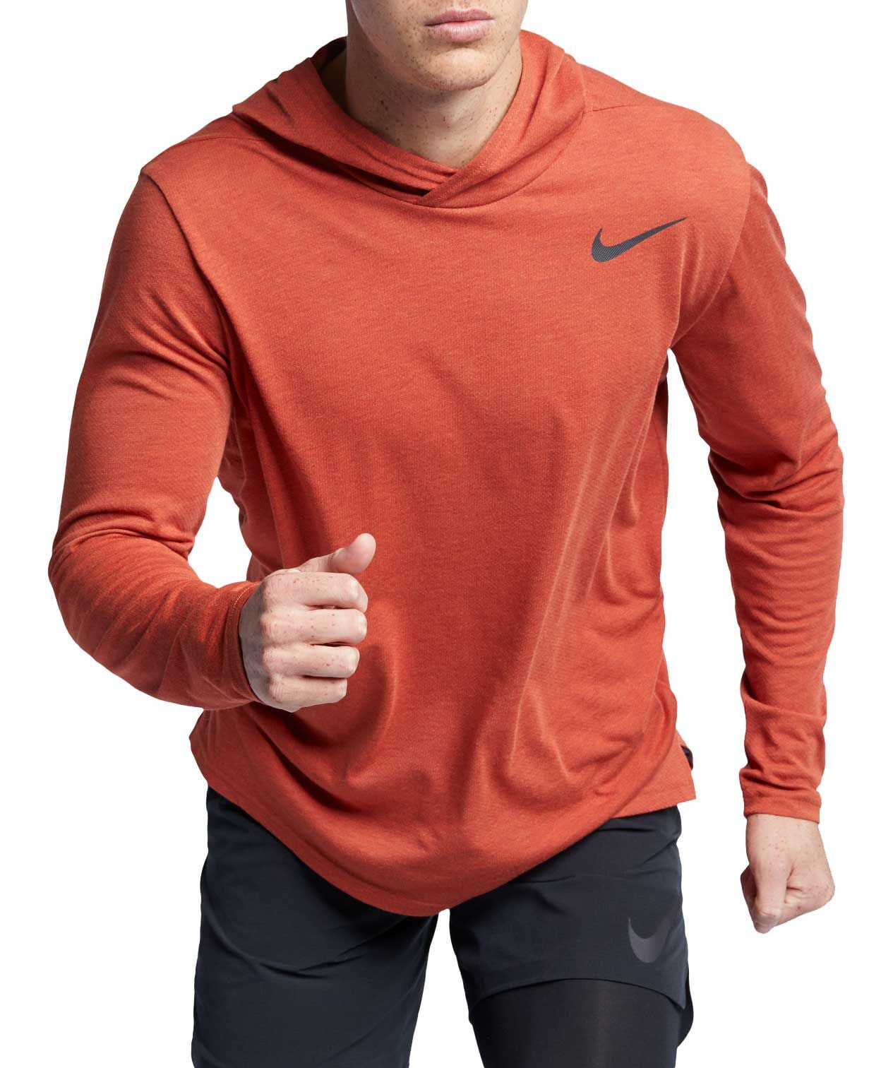 Nike Men's Hyper Dry Hooded Long Sleeve 