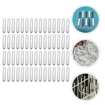 Soimiss 200Pcs Dishwasher Parts Accessories Plastic White for Dishwasher Rack Components