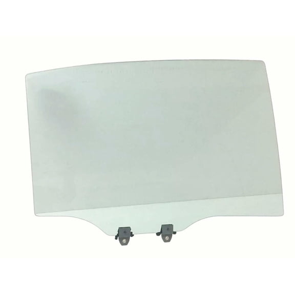 Passenger Right Side Rear Door Window Door Glass Compatible with Honda Accord 4-Door Sedan 2008-2012 Models
