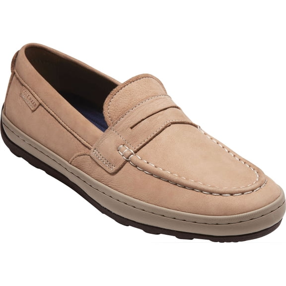 Men's Cole Haan Claude Penny Loafer Amphora Textile/Leather 10.5 M