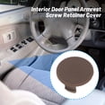 thumbnail image 3 of Interior Door Panel Armrest Screw Retainer Cover, Rugged 04030 E0 Armrest Screw Retainer Cover 2PCS  for Vehicle Replacement for TACOMA 2001-2004, 3 of 7