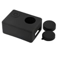 thumbnail image 2 of Soft Silicone Dust-proof Protective Case Skin for camera case SJCAM SJ4000 SJ5000 Black, 2 of 7