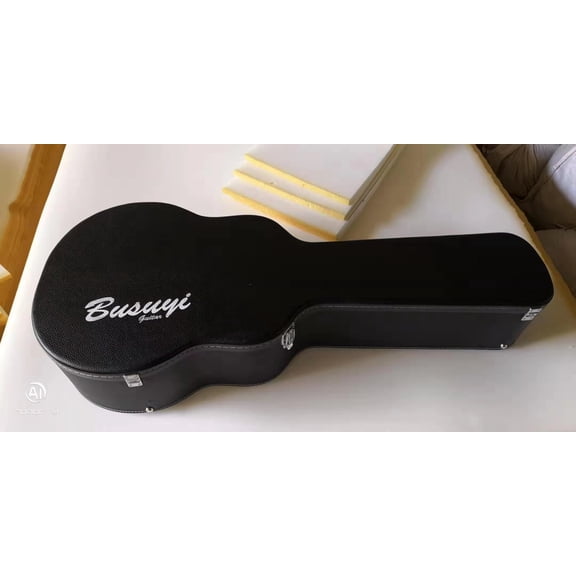 Hard Case for 12 String Acoustic/ 6 String Busuyi Guitar Double Neck