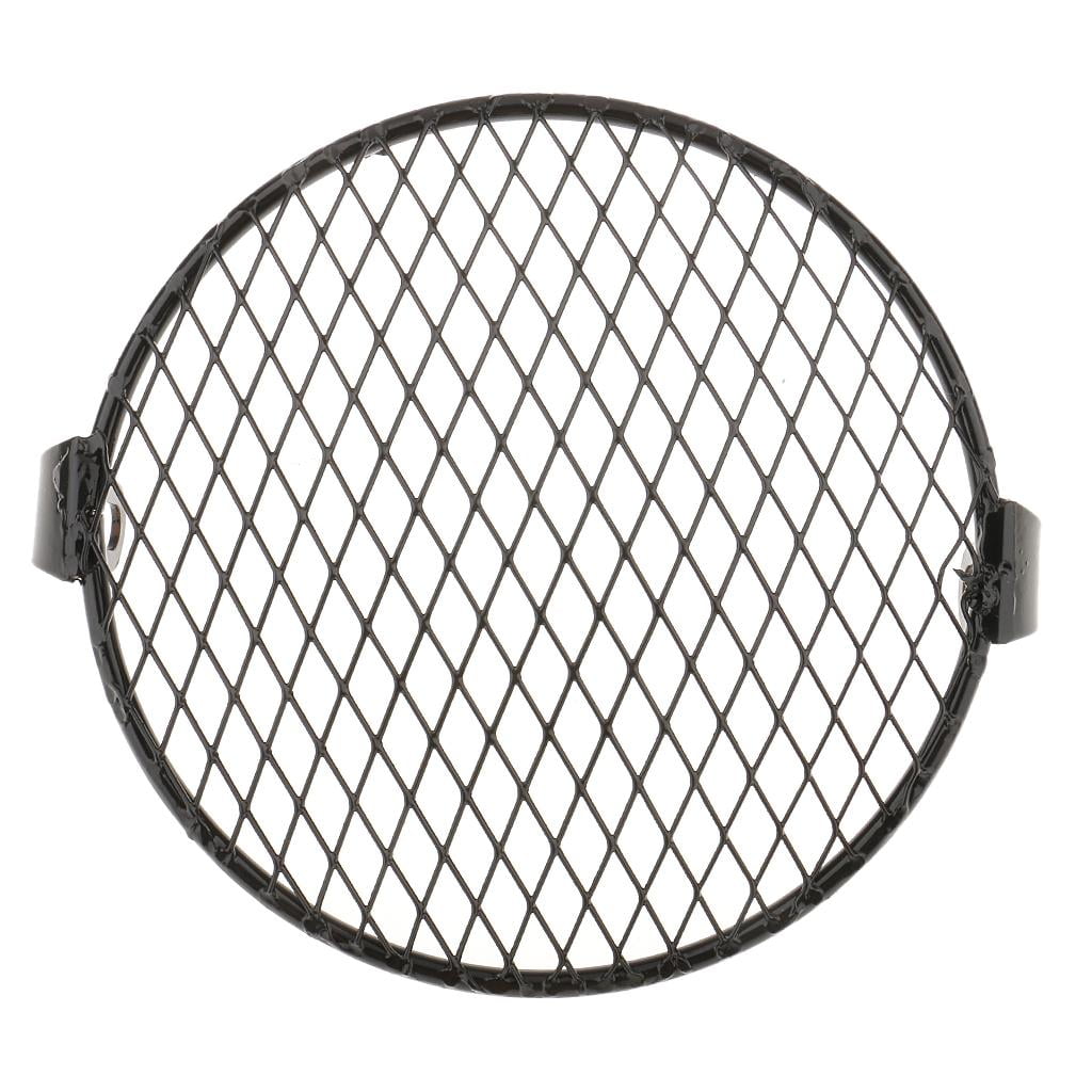 Motorcycle Headlight Cover 6.5 '' Metal Covers Chiseled Headlight For