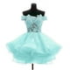 thumbnail image 2 of Personalizado encima de Mini vestidos cortos de graduación cariño apliques Organza regreso a casa graduación vestido de fiesta Formal batas de velada, 2 of 5