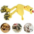 thumbnail image 4 of Dog Chew Toy, Puppy Teething Chew Toy Interactive With Squeaky Sound For Pet Dog For Teeth Cleaning Yellow, 4 of 8