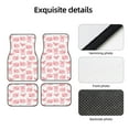 thumbnail image 4 of Vsdgher Kawaii Pigs Car Foot Mat Set of 4 Pieces Universal Floor Liner Car Accessories Fits Most Cars, Trucks, Vans, sedans, SUV, 4 of 7