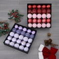 thumbnail image 5 of 25PCS Christmas Ball Pendant 6cm Electroplated Plastic Painted Christmas Tree Decor Crack Ball Colorful Christmas Party Pendant Gift Set, 5 of 9