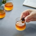 thumbnail image 7 of Glass cups wooden round ball handle coffee cups atomized tea cups, 7 of 7