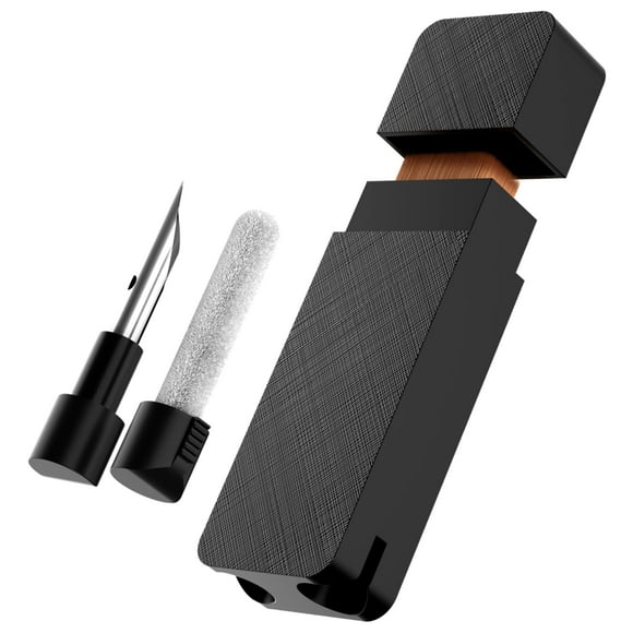 PZOZ Cell Phone Cleaning Kit for AirPods Pro/Pro 2nd/iPhone 3 in 1 Cleaner Tool Accessories fit for Headphone iPad Jack Lens Charger Port Hole Plug Speaker Earbuds Samsung Earphones (Black)