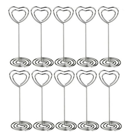 Bridal Place Card Holders - 10pcs Wedding Place Card Holder Picture Memo Note Photo Name Clip Resin Base