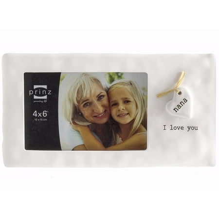 NANA I LOVE YOU White 6x4 frame by Prinz - 4x6