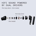 thumbnail image 4 of CMF Buds Pro 2 Wireless Earbuds with Smart Dial, 50dB Hybrid Noise Cancelling Earbuds Wireless Bluetooth 5.4, 11mm Bass with LDAC, 6 Hi-Res Audio Mics, 43H Playtime, Fast Charging Case, Dark Grey, 4 of 10