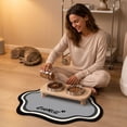 thumbnail image 7 of Pet Mats for Food and Water Pet Feeding Mat Fast-Drying Absorbent Non-Slip Cats Dog Bowl Mat Pet Food Water Absorbent Pet Mat, 7 of 7