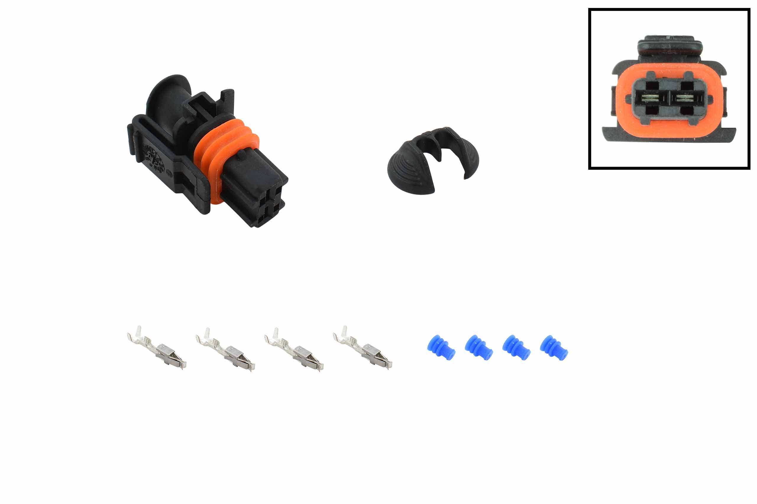 LS 2Pin Alternator Wire Connector Harness Component Kit