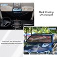 thumbnail image 6 of BZSMCE Foldable Car Windshield Sunshade Umbrella-Pearl Floral Crane Pattern, 6 of 7