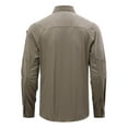 thumbnail image 3 of Youthup Men's Quick-Dry Long Sleeve Button-Down Shirt - Moisture Wicking Outdoor Hiking Fishing Shirt with Multiple Pockets, 3 of 8