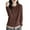Coffee, variant on Kureaily Women’s Knit Cardigan Fall Style Round Neck Layered For Casual Wear Comfortable Lightweight Fashionable Outerwear Loose Cardigan Coats
