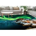 thumbnail image 2 of Nature Landscape Rug, Sky Lights Rugs, Northern Lights Landscape Rugs, Runner Rug, Bath Rugs, Landscape Rugs, Wedding Rugs, Farmhouse Rug, 5.9'x9.2' - 180x280 cm, 2 of 8