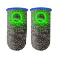 thumbnail image 3 of 2Pcs Luminous Mobile Gaming Controller Finger Gaming Controller Finger Controller Finger Sleeves Sleeves Mobile Game Gloves Touch Screen Finger Cots, 3 of 8