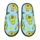 thumbnail image 1 of Fotbe Cartoon Avocado Pantuflas Peludas para Mujer con Estampado, Zapatillas de Peluche, Zapatos de Invierno para Casa, Uso Interior y Exterior-Large, 1 of 8