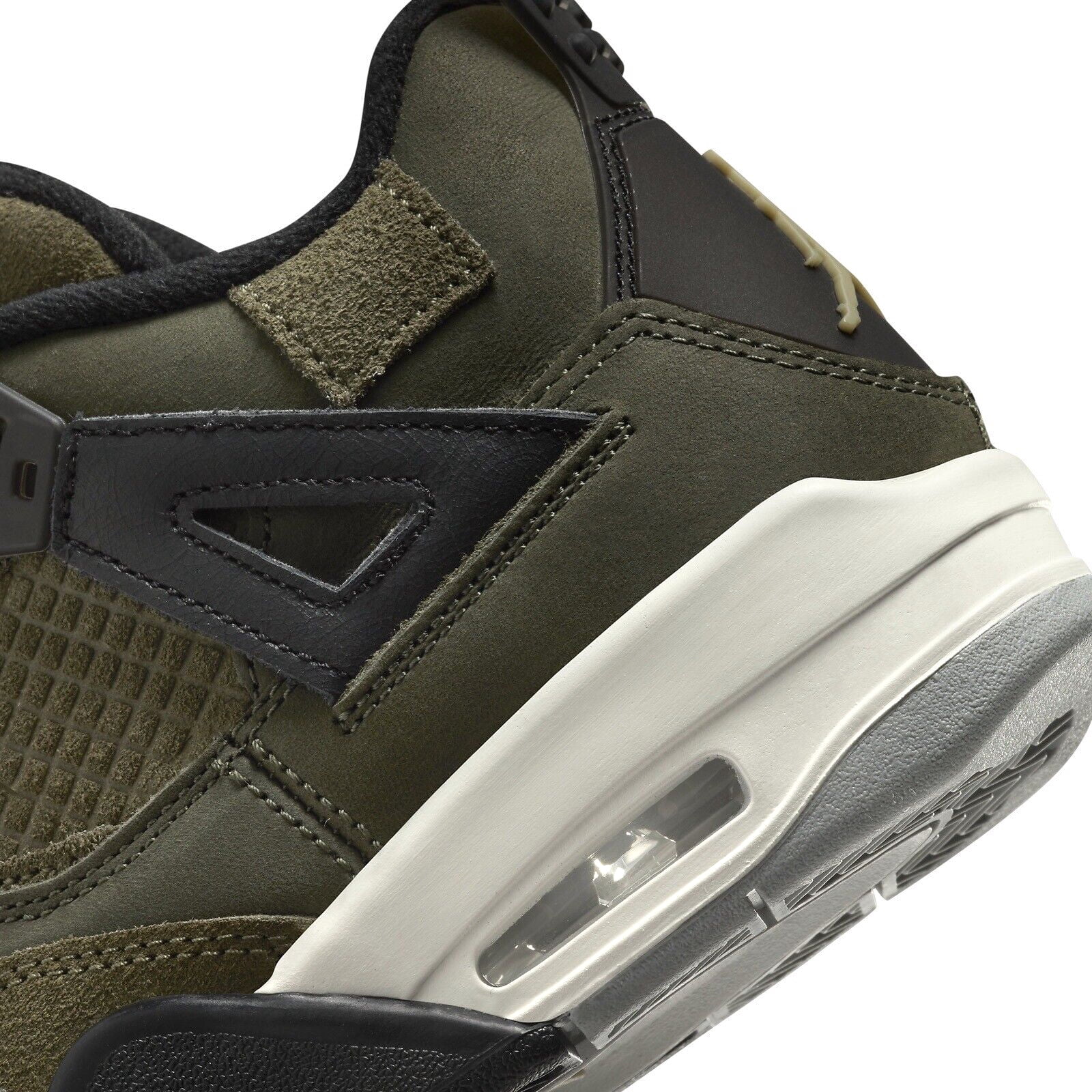 Grade School Air Jordan 4 Retro SE Craft Sneaker Medium Olive 