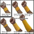thumbnail image 5 of COUVER Embroidered White Number 8 Red Terry Cotton Athletic Wristbands 1 Pair (Mens), 5 of 11