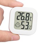 , 10~99% Small Error Temperature Meter Mini with Built in Battery for Measuring