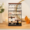 thumbnail image 3 of Soporte organizador de joyas ProCase, 6 niveles, 20 x 12 x 34 cm, negro, 3 of 8
