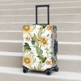thumbnail image 5 of Uemuo Watercolor Bright Sunflowers Printed Washable Luggage Cover - Fashion Suitcase Protector Fits 18-32 Inch Luggage -Small, 5 of 9