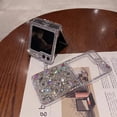 thumbnail image 3 of for Samsung Galaxy Z Flip 5 5G Case,Luxury Bling Diamond Rhinestone Gemstone 3D Perfume Bottle and Flower Gemstone Soft TPU Back Cover Case for Women Girls with Galaxy Z Flip 5 5G (2023), 3 of 6