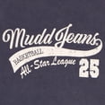 thumbnail image 2 of MUDD Acid Wash Ringer Graphic T-Shirt for Women, Sizes S-XL, 2 of 5