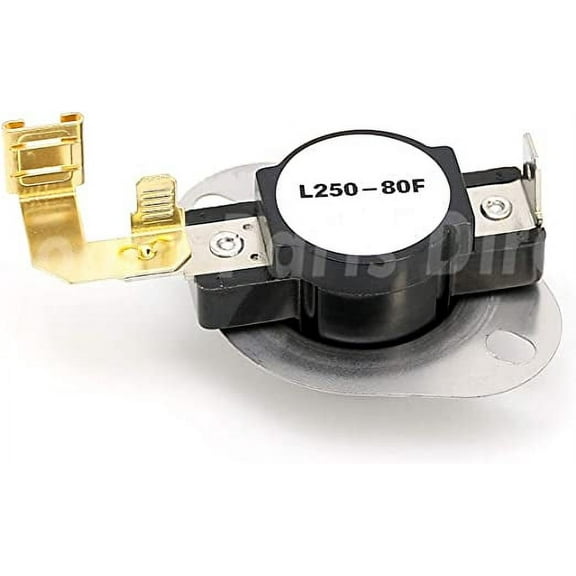 3977767 Dryer Thermostat Replacement part Exact Fit for Whirlpool & Kenmore Dryer - Replaces 3399693 WP3977767VP (3977767)