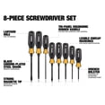 thumbnail image 4 of ToughBuilt 8 Pc. Pro Screwdriver Set, 4 of 18